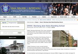Official Website SMAN 1 Bontang